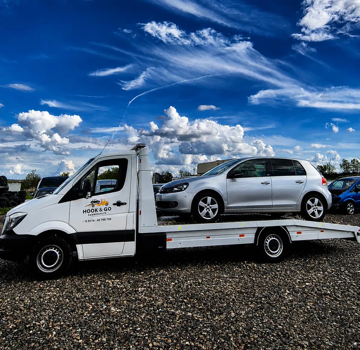 VW Golf Panne auf Parkplatz – Pannenhilfe Aachen